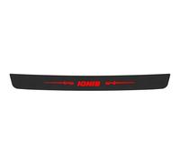 Protector de Parachoques Trasero para Suzuki Ignis/Facelift Hybrid 2017-2024 2025, Carbono Fibra Protección Borde de Carga Protector de Umbral de Puerta Accesorios,B