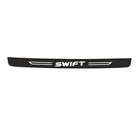 Protector de Parachoques Trasero para Suzuki Swift Vi 2017-2020, Carbono Fibra Protección Borde de Carga Protector de Umbral de Puerta Accesorios,D