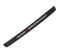 Protector de Parachoques Trasero para Volvo V40 2018-, Carbono Fibra Protección Borde de Carga Protector de Umbral de Puerta Accesorios,B
