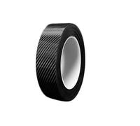 Protector de Parachoques Trasero Tira Protectora de Fibra Carbono 1/3/5/7/10 m, Pegatina para Parachoques automóvil, protección para umbral Puerta, Cinta Decorativa(5cm,10m)