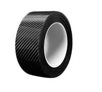 Protector de Parachoques Trasero Tira Protectora de Fibra Carbono 1/3/5/7/10 m, Pegatina para Parachoques automóvil, protección para umbral Puerta, Cinta Decorativa(10cm,10m)