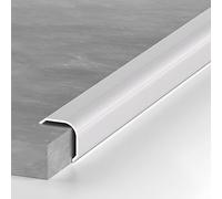 Protector de pared de aluminio de 90 cm, paquete de 3, fácil de instalar, borde Ed para azulejos, Dama y resistente a los impactos (Sle 6, 20 mm)