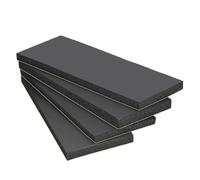 Protector de pared de espuma autoadhesivo, almohadillas impermeables de | 4 protectores de puerta de cochera para interiores y exteriores, estacionamiento, almacén, gimnasio, yeso, yeso