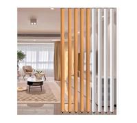 Protector de pared independiente de metal para divisores de ambientes, de 82.6 pulgadas, para sala de estar y dormitorio, elegante divisor de habitación para entrada, privacidad y gestión del espacio