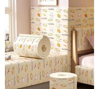 Protector de pared, panel acolchado anticolisión, para habitación infantil y cabecero, cortable, fácil de instalar, diseño moderno