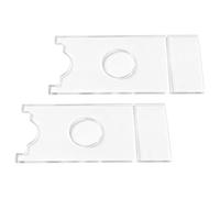 Protector De Pared Para Muebles | 2 Piezas De Acrílico Transparente Antiarrayazos,Topes Para Debajo Del Sofá Amortiguadores De Pared - Para Silla Armario Hotel Cabecero Cama Mesa Comercial Residencia