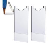Protector de pared para muebles, espaciador de pared, tapón para muebles, protección contra arañazos, acrílico transparente, accesorios de mejora del hogar para cabecero, dormitorio, apartamento