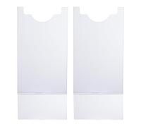 Protector de pared para muebles, tapón transparente para sofá o cama, accesorios de acrílico transparente para mejorar el hogar, evita riesgos de incendio de los calentadores