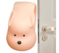 Protector de pared para perilla de puerta, parachoques para manija de puerta - Topes de de pared en forma de oso Tope de de silicona | Práctico protector de perilla de silenciador