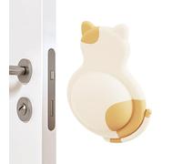 Protector De Pared Para Perilla De Puerta - Protector Pared Adhesivo Fuerte | Lindo Tapón Puerta Animales | Almohadilla Protección Paredes Para Gabinete Paneles Yeso, Cabecero