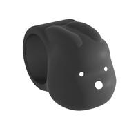 Protector de pared para tope de puerta, tope de puerta de guardia, tope de puerta de silicona, tope de puerta con anillo anticolisión, amortiguador suave para tope de puerta, pomo silenciador p