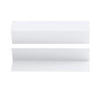 Protector de pared - Revestimiento de metal, construcción exterior de aleación de aluminio | de esquina duradero de dos piezas para fachada doméstica Detalle arquitectónico Residencial