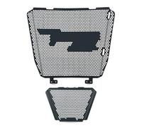 Protector De Parrilla De Radiador Parrilla De Radi Protector de radiador compatible con Aprilia Tuono V4 1100 RR 2015-2025. Protección de rejilla del radiador.(Black f)