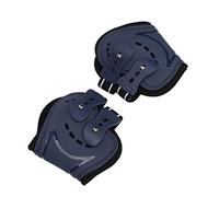 Protector de Pata de Caballo, Forro Suave que Absorbe Impactos, Evita Resbalones, Botas Ajustables de Pata Trasera de Caballo Azul para Saltar (10x5x4cm/3,9x2,0x1,6 pulgadas)