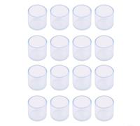 Protector de patas de silla con parte inferior redonda de PVC para muebles, minimiza el ruido y protege los suelos, se adapta a varios diámetros de patas de silla (22 mm)