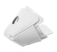 Protector de Patines Blanco de Piel Sintética, Ligero y Resistente | Cubiertas para Puntera de Patines, Diseño Simple y Bonito, para Patines, Dos Piezas