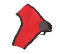 Protector de pecho ajustable para arco recurvo correa de hombro elástica para mayor comodidad y protección (rojo)