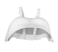 Protector de Pecho para Esgrima de PVC Blanco para Mujeres | Cobertura Completa del Torso, Dispersión del Impacto, para Práctica y Clubes Escolares