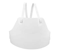 Protector de Pecho para esgrima para Hombres, Protector de Pecho Ligero y Transpirable para esgrimidores con Correas Ajustables, protección Reforzada de PVC contra Impactos para (XS)