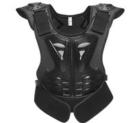 Protector de Pecho para niños, Equipo de Motocicleta para niños de 12 a 15 años, Equipo de Motocicleta Juvenil 3D anticaída, Chaleco de Armadura Reflectante, Chaqueta Juvenil Ajustable para Ciclismo