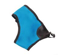 Protector de pecho transpirable para un uso cómodo, ajuste ajustable para mayor comodidad (azul)