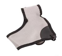 Protector de pecho transpirable para un uso cómodo, ajuste ajustable para mayor comodidad (gris)