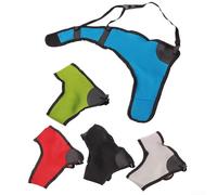 Protector de pecho transpirable para un uso cómodo, ajuste ajustable para mayor comodidad (verde)