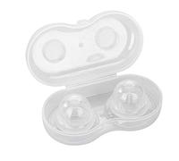 Protector de Pezones, Succionador de Pezones, 1 Par/caja Silicona de Grado Alimenticio Ayuda para la Lactancia Mujeres Pezones Planos E Invertidos Ipple Ex Enlager Corrector para Lactancia o Mujeres,