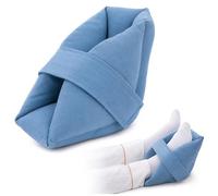 Protector de Pie para Ancianos Encamados Cojín Antiescaras para Talón y Tobillo Funda para Silla de Ruedas Almohada de Elevación y Apoyo Postoperatorio Suave(L)