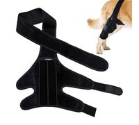 Protector de Pierna para Perro, Soporte para la Parte Trasera de la Pierna, Ajustable, para Perro, cómodo Protector de Rodilla para Tratar Lesiones en Las piernas, prevenir Lesiones en Las piernas