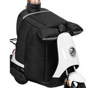 Protector De Piernas Para Scooter | Impermeable Acolchado Grueso | Cubrepiernas de Motocicleta para Invierno con Forro de Felpa y Antiviento con Guantes,Para Mujeres Scooter Protección Para Rodilla Pe