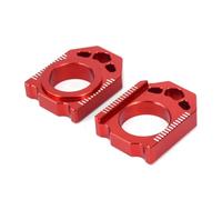 Protector de Pinza de Disco de Freno Ajuste para Honda CR125R CR250R CRF250R CRF450R CRF450X 250 450 RX Cubierta Protectora de Disco Freno Trasero Bloque Eje Ajustador Cadena(Axle Block)