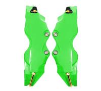 Protector de pinza de freno - 2 uds cubierta de cubo de rueda de cubierta de calibre tridimensional resistente,Juego de de pinza de freno decorativas para herramienta de modificación