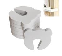 Protector de pinza para puerta, 6 unidades, espuma con forma de oso