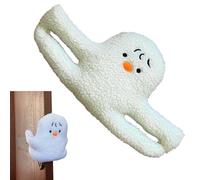 Protector de pinza para puerta de gatito o pato - 40 cm de felpa, bonito tope para puerta para niños, mascotas, acolchado de seguridad, protección contra golpes en casa, uso diario, habitación de bebé