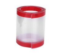 Protector de pinza para puerta, protección de dedos, polipropileno de alta calidad, a prueba de niños, para bebés, niños, hogar, escuela, guardería, transparente, esmerilado, 120 x 10 cm, transparente