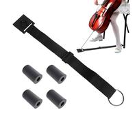 Protector de piso, no deslizante, correa antiskid Instrument Strap, Endpin Floor Protector, Adjustable Cello Accessory, Thick Pad Stop Strap, Floor Protector, Musical Instrument Stop Strap,