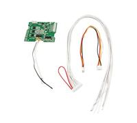 Protector de placa base de batería PCB para Ninebot MAX E-Scooter, placa de circuito verde/blanco/amarillo/rojo con protocolo de comunicación, 7 x 6 x 1 cm, 50 g