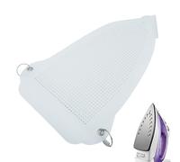 Protector de placa de hierro: capa de seguridad de 23 x 16 cm, cubierta deslizante de PTFE, protector de base de hierro antiquemaduras con control de transferencia de calor, práctico ayudante de