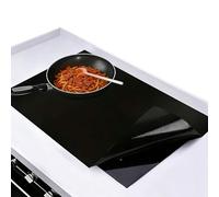 Protector de placa de inducción, cubierta de silicona para placa de inducción, 52 x 78 cm, cubierta multifuncional de silicona para cocina de inducción, almohadilla protectora antiquemaduras para