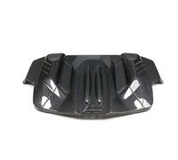 Protector de placa protectora del Panel de la cubierta del capó del motor del coche de fibra de carbono Compatible con BMW F10 M5 F06 F12 F13 M6 2012 2013 2014 2015 2016
