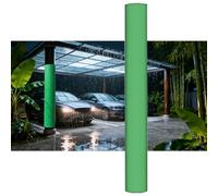 Protector de poste de espuma hecho a medida para garajes, cubierta suave para postes de sótano, acolchado, 2,4 m de alto, adecuado para postes redondos con un diámetro de 5 a 30 cm, almohadilla de