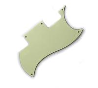 Protector de púas para guitarra protector contra arañazos piezas de repuesto especiales para guitarra eléctrica apto para accesorios de guitarra SG Placa Rascar Para Guitarra(Light Green)