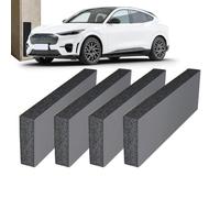 Protector de puerta de garaje anticolisión, almohadillas impermeables de | 4 protectores de pared para parachoques de puerta de coche, para yeso, madera, metal, yeso, piedra, estacionamiento, gimnasio
