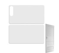 Protector de puerta - Protección para bordes de puerta para cargas pesadas, protección para puertas domésticas | Resistente a los arañazos de larga duración, fácil de instalar, ideal para puertas de
