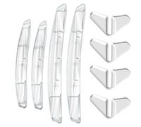 Protector de Puertas para Coche, 4 Piezas Protectoras Transparentes, Adhesivas, para Bordes y Esquinas, Anti-rayones, Resistente al Agua y al Desgaste, Adecuado para vehículos, SUV y Camiones