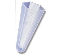 Protector de punta hexagonal transparente