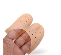 Protector de puntera de gel, funda protectora para zapatos con mangas suaves, pie de silicona con protector de agujeros, plantilla gruesa resistente al desgaste, almohadillas metatarsianas para