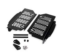 Protector de radiador Aluminio Compatible para KTM 500/450 / 350/250 EXC-F 17-19 Negro