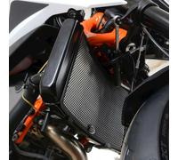 Protector de radiador de agua r&g racing-negro para moto repuestos accesorios